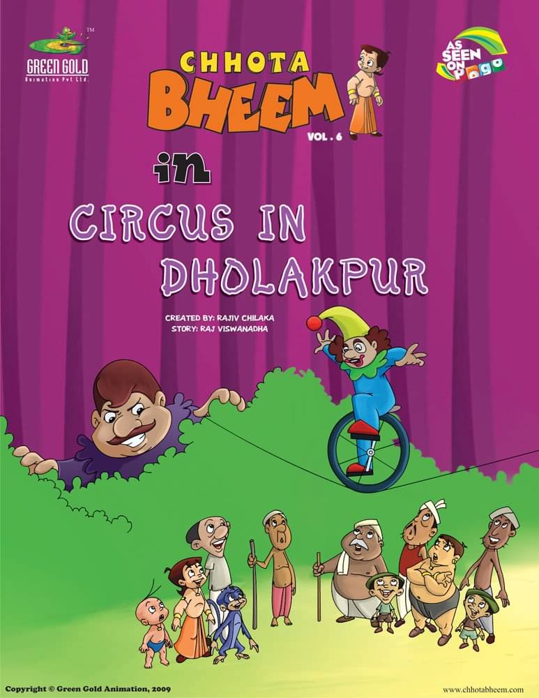     			Chhota Bheem in Circus in Dholakpur(Vol 6)(English)