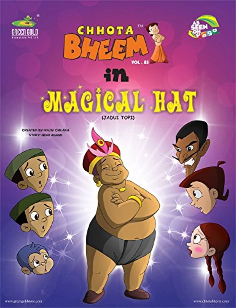 Chhota Bheem in Magical Hat (Jadui Topi) (Vol 85)(Englsih) Chhota Bheem in Magical Hat (Jadui Topi) (Vol 85)(Englsih)