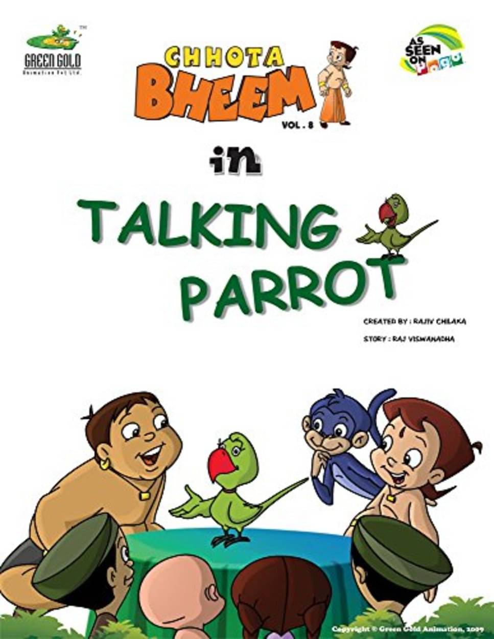 Chhota Bheem in Talking Parrot (Vol 8)(English) Chhota Bheem in Talking Parrot (Vol 8)(English)