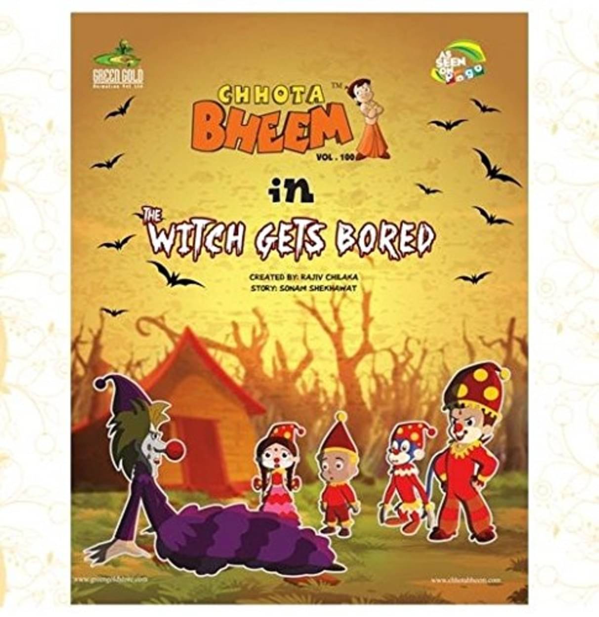 Chhota Bheem in The Witch Gets Bored (Vol 100)(Englsih) Chhota Bheem in The Witch Gets Bored (Vol 100)(Englsih)