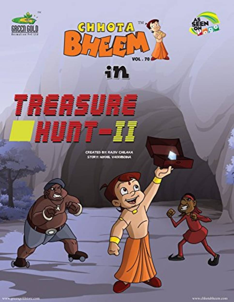 Chhota Bheem in Treasure Hunt-II (Vol 70) (English) Chhota Bheem in Treasure Hunt-II (Vol 70) (English)