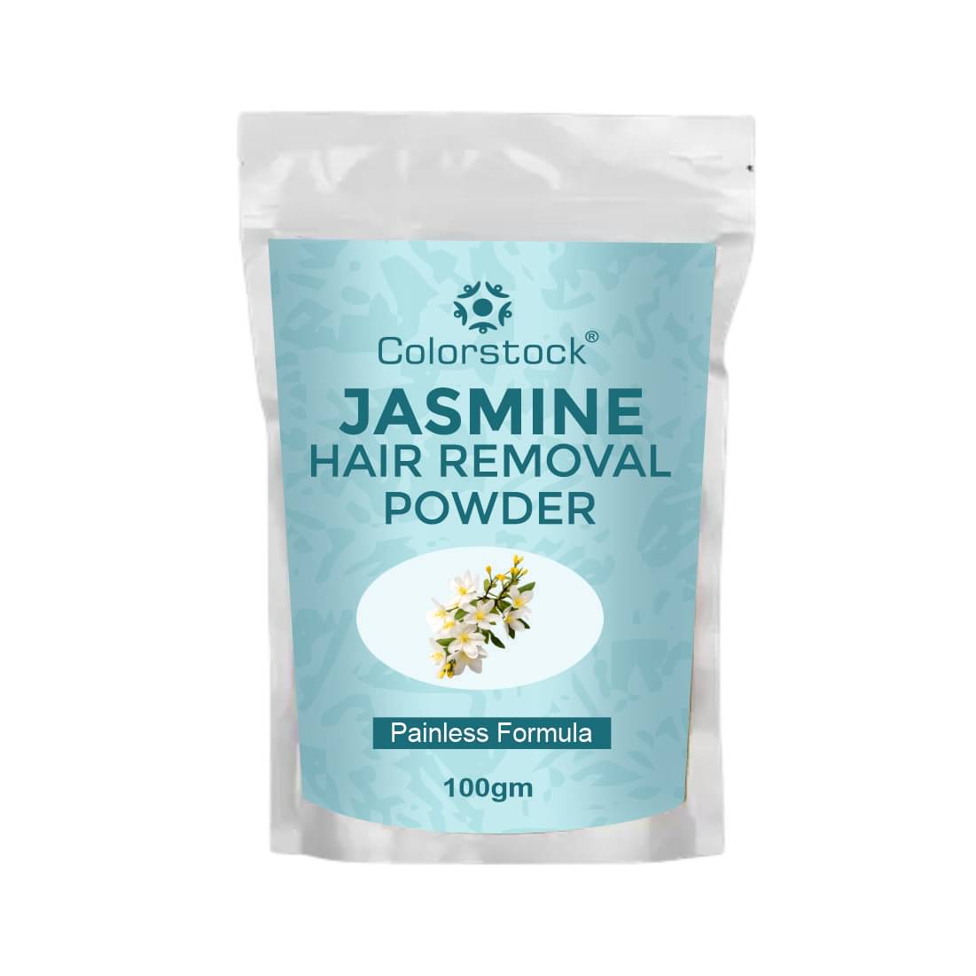 Colorstock Jasmine Flavour Hair Removal Pre Wax Powder Pack of 1 - 100 gm Colorstock Jasmine Flavour Hair Removal Pre Wax Powder Pack of 1 - 100 gm