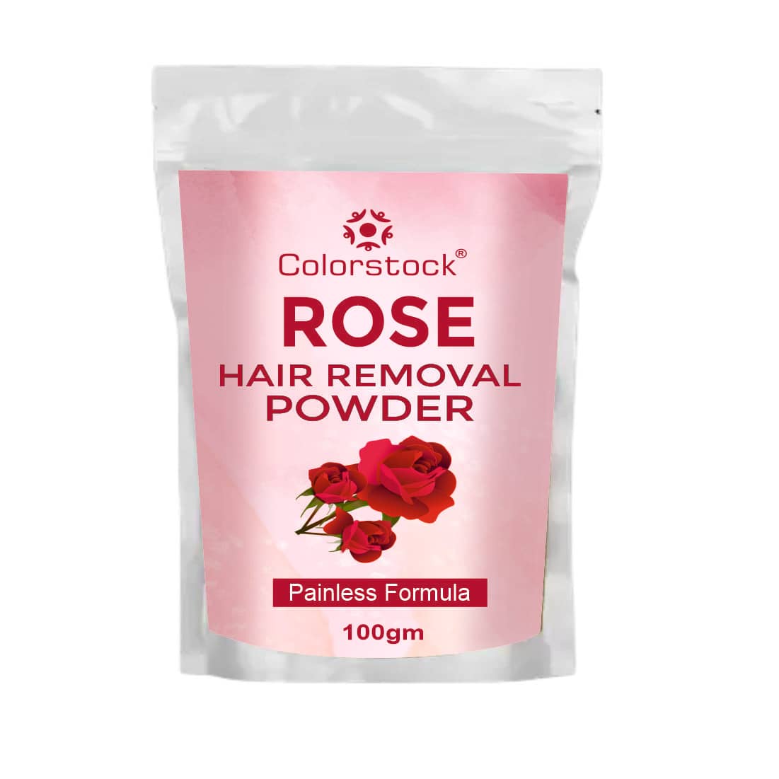 Colorstock Rose Fragrance Hair Removal Pre Wax Powder Pack of 1 -  100 gm