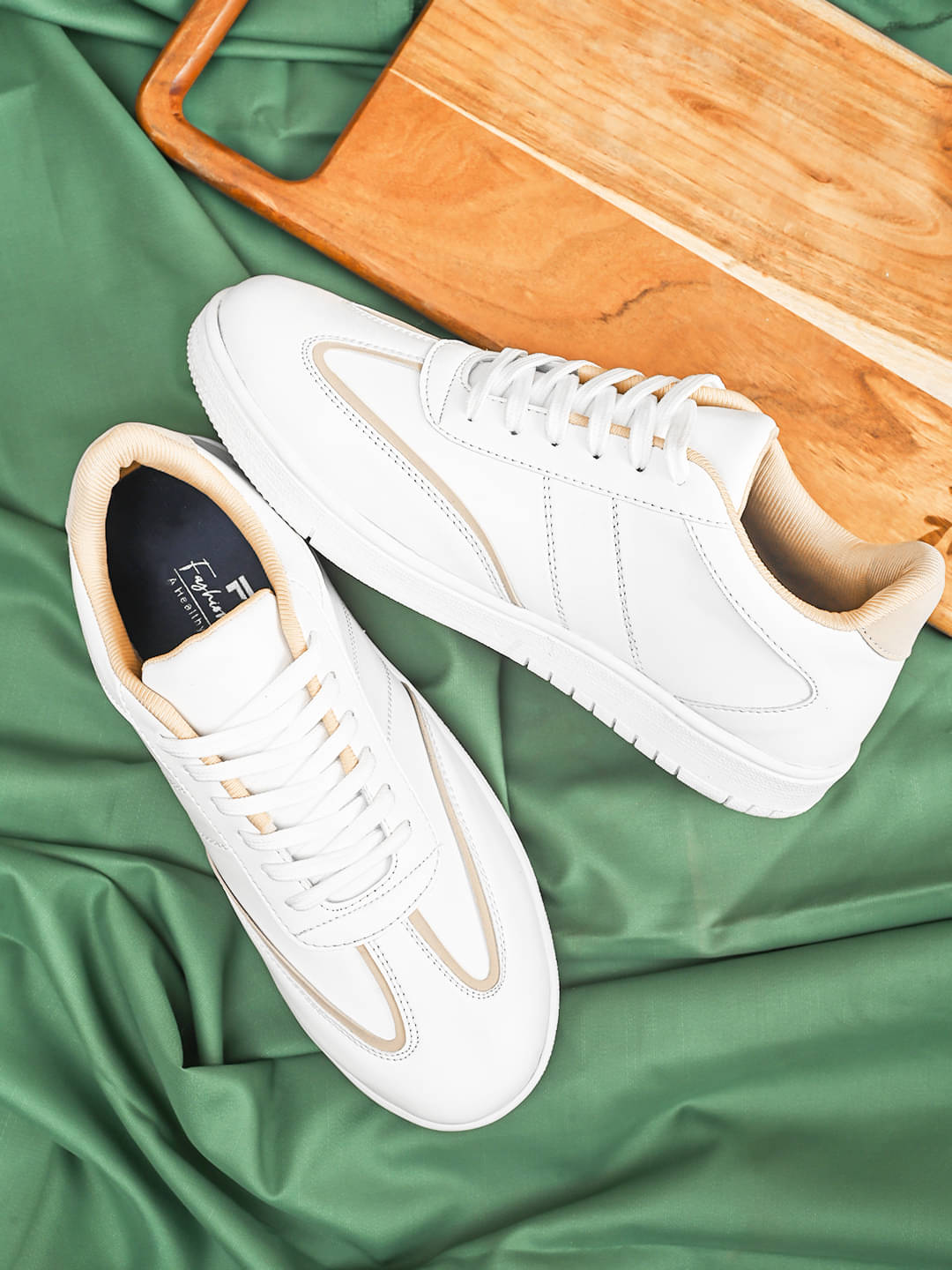     			Fashion Victim White Men's Sneakers