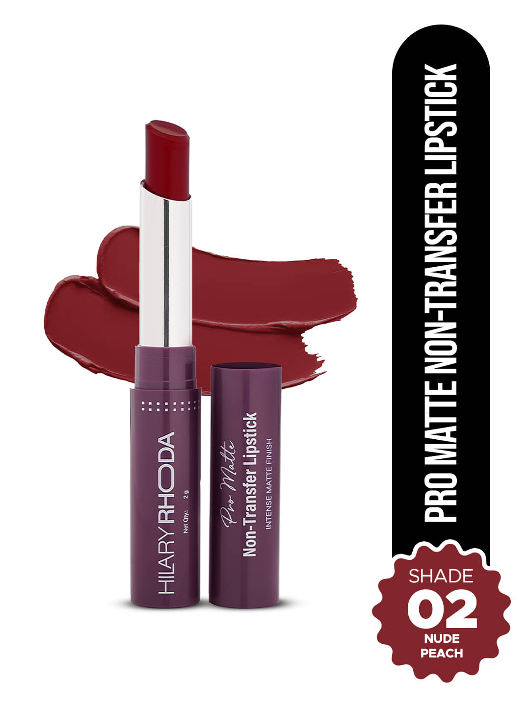     			Hilary Rhoda Nude Matte Lipstick 13