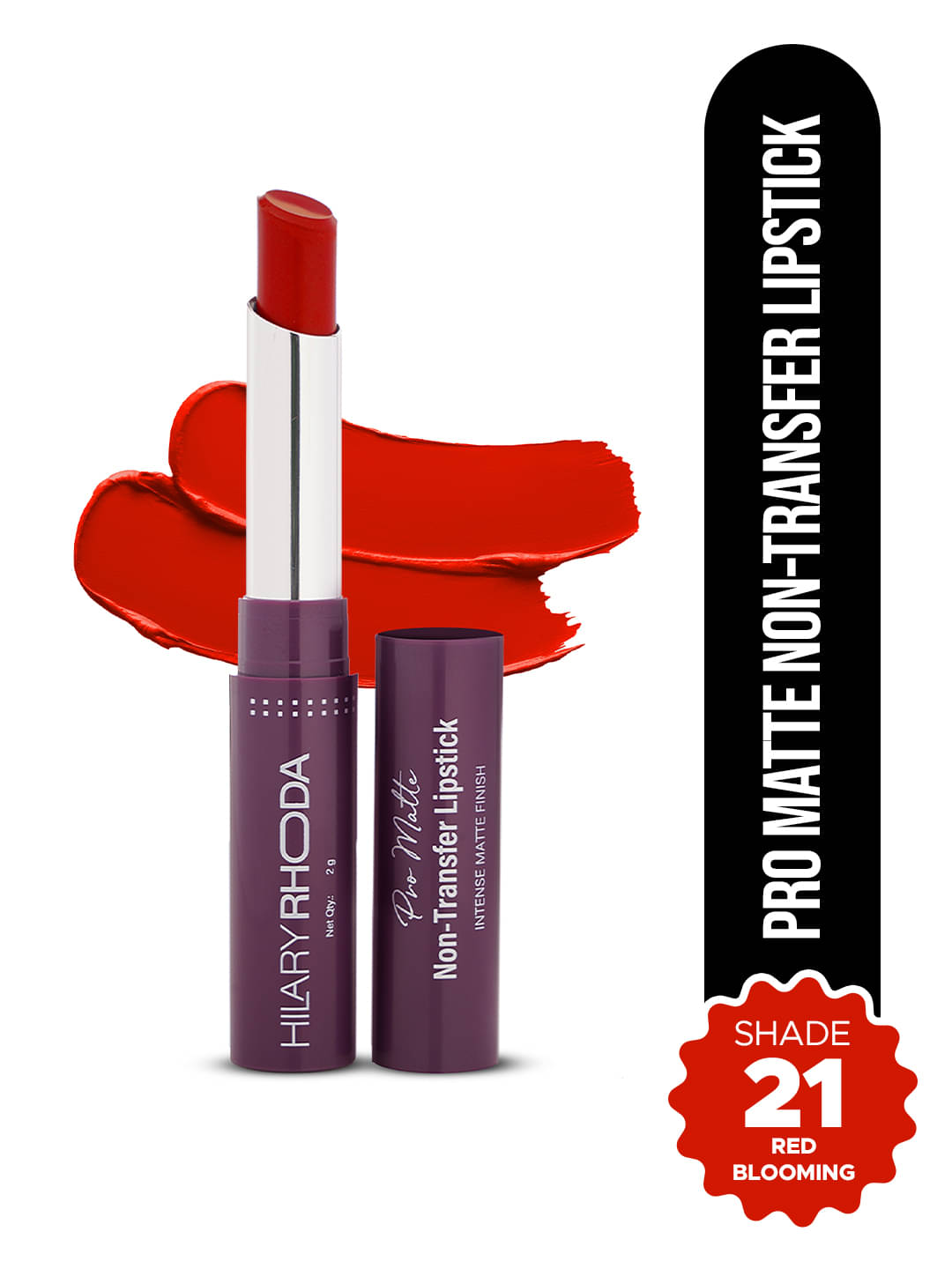     			Hilary Rhoda Red Matte Lipstick 13