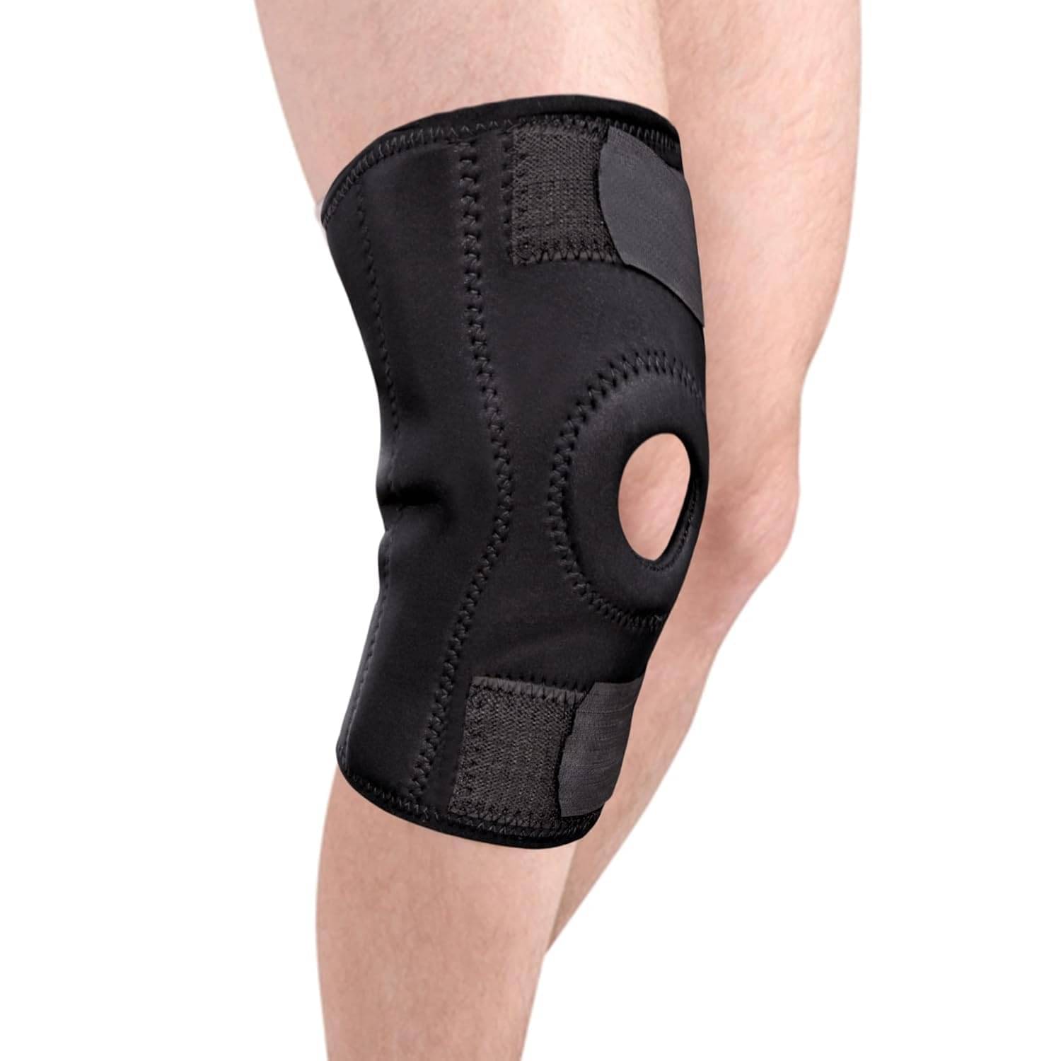 JARVIS Unisex Hinged Knee Braces Single Black ( Free Size - Size ) JARVIS Unisex Hinged Knee Braces Single Black ( Free Size - Size )