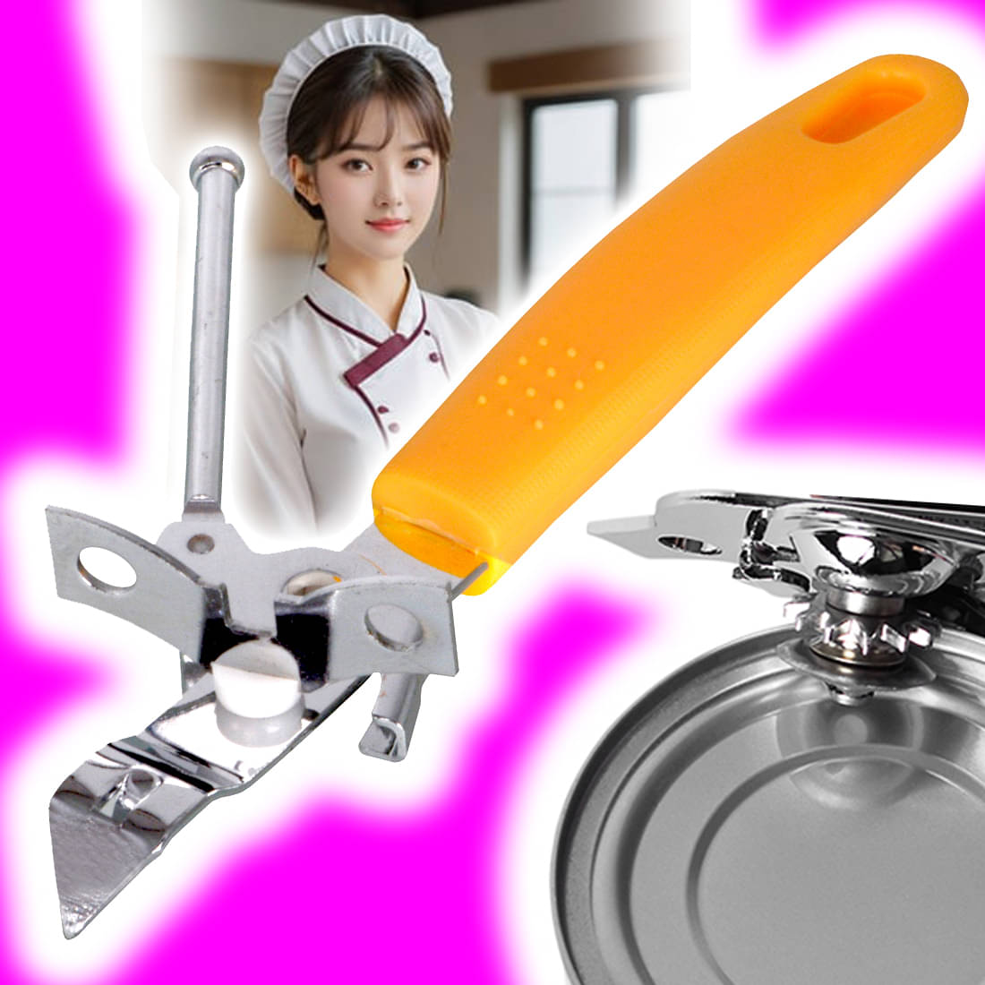     			JMALL Multicolor Can Opener