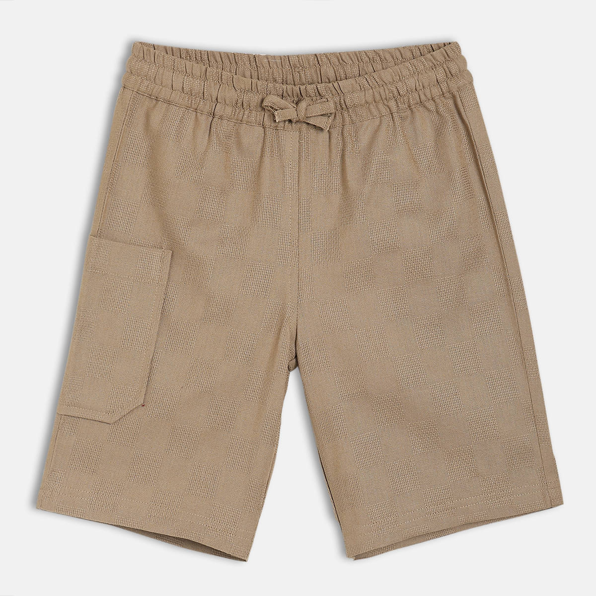    			MINI KLUB Pack of 1 Cotton Three-Fourth For Boys ( Brown )