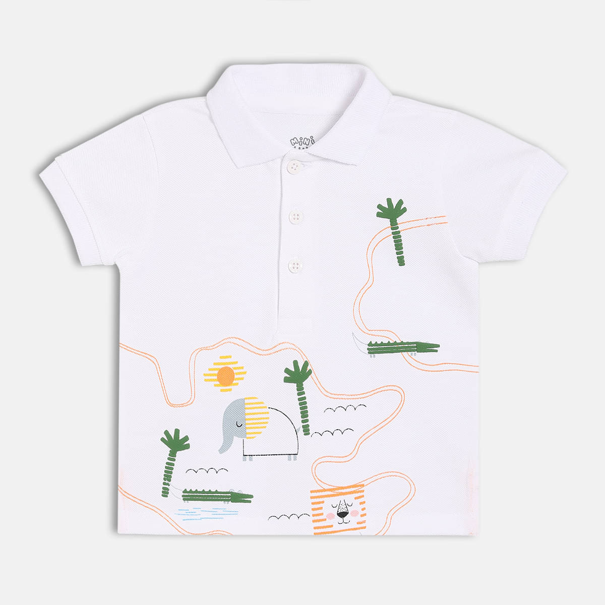     			MINI KLUB Pack of 5 Boys Cotton T-Shirt ( Multicolor )