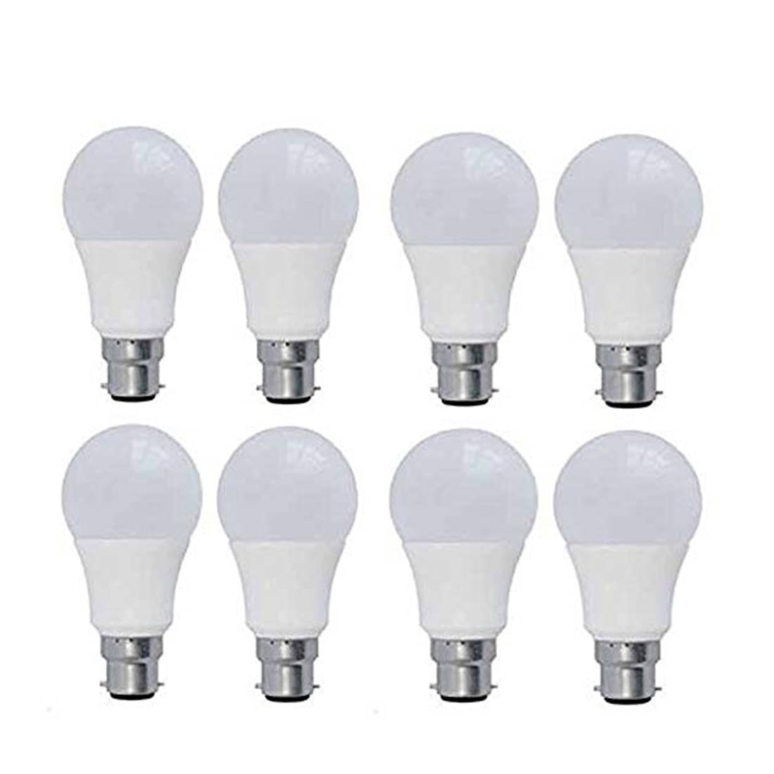     			Morex 9W Natural White LED Bulb ( Pack of 8 )