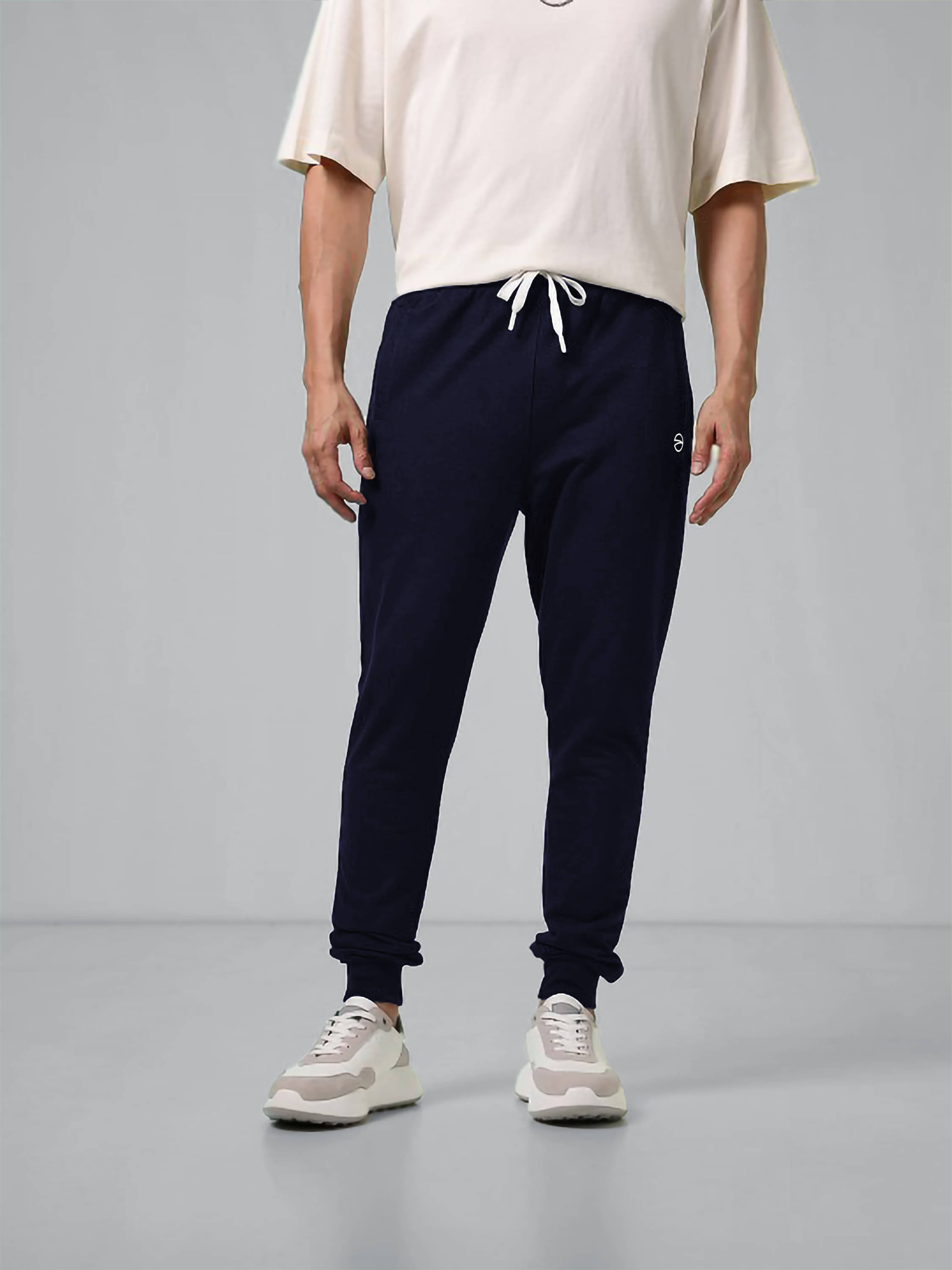     			Mountain colours Navy Blue Cotton Men's Trackpants ( Pack of 1 )