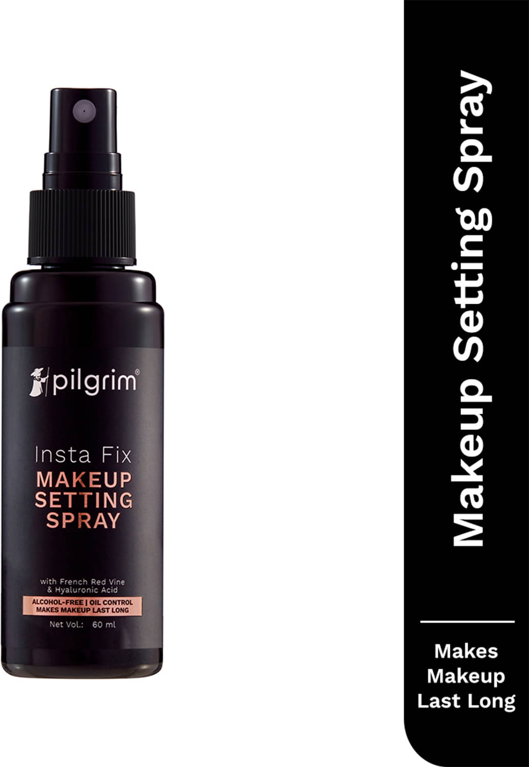     			Pilgrim Insta Fix Long-Lasting Makeup Setting Fixer Spray Make Up,For All Skin Type,60Ml (pack Of 1)