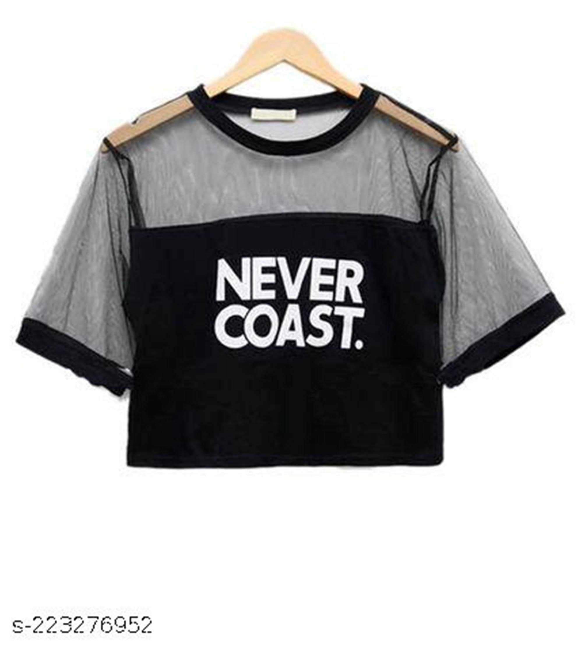 RC NEOEN Women's Viscose Crop Top ( Black )