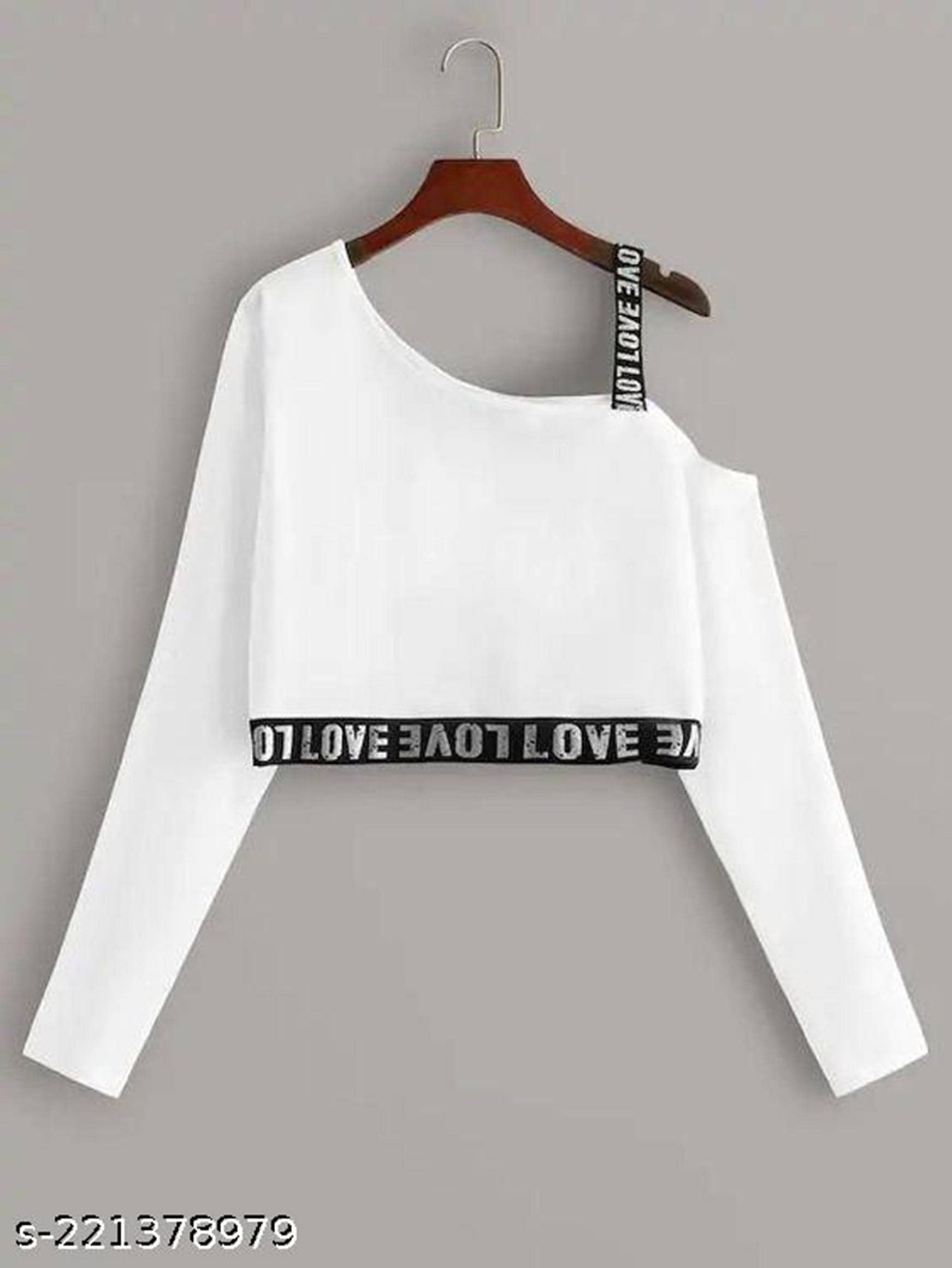 RC NEOEN Women's Viscose Crop Top ( White )