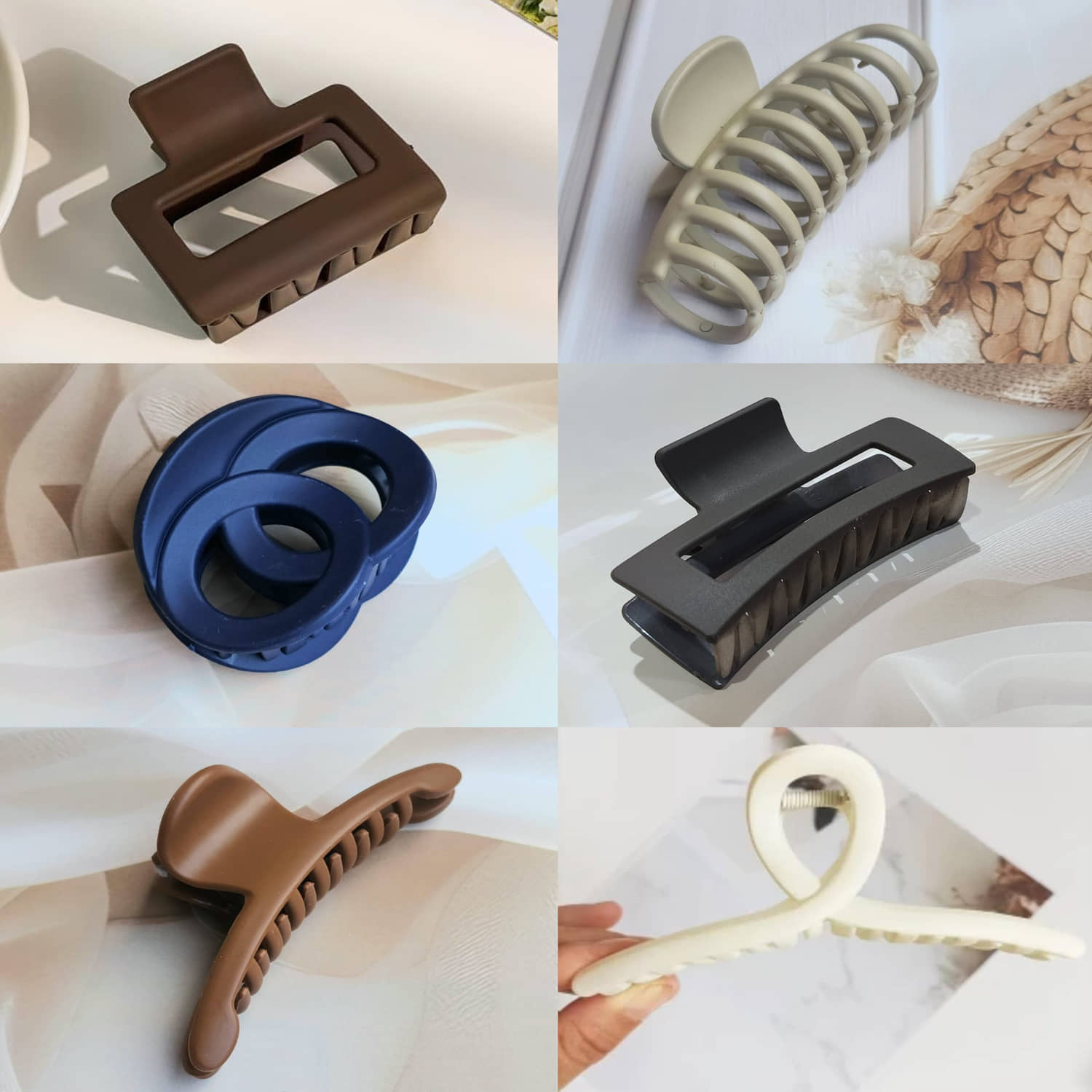 Rhosyn Multi Women's Hair Clip ( Pack of 6 ) - Jewellery Sets | Buy online on ZillyBuy