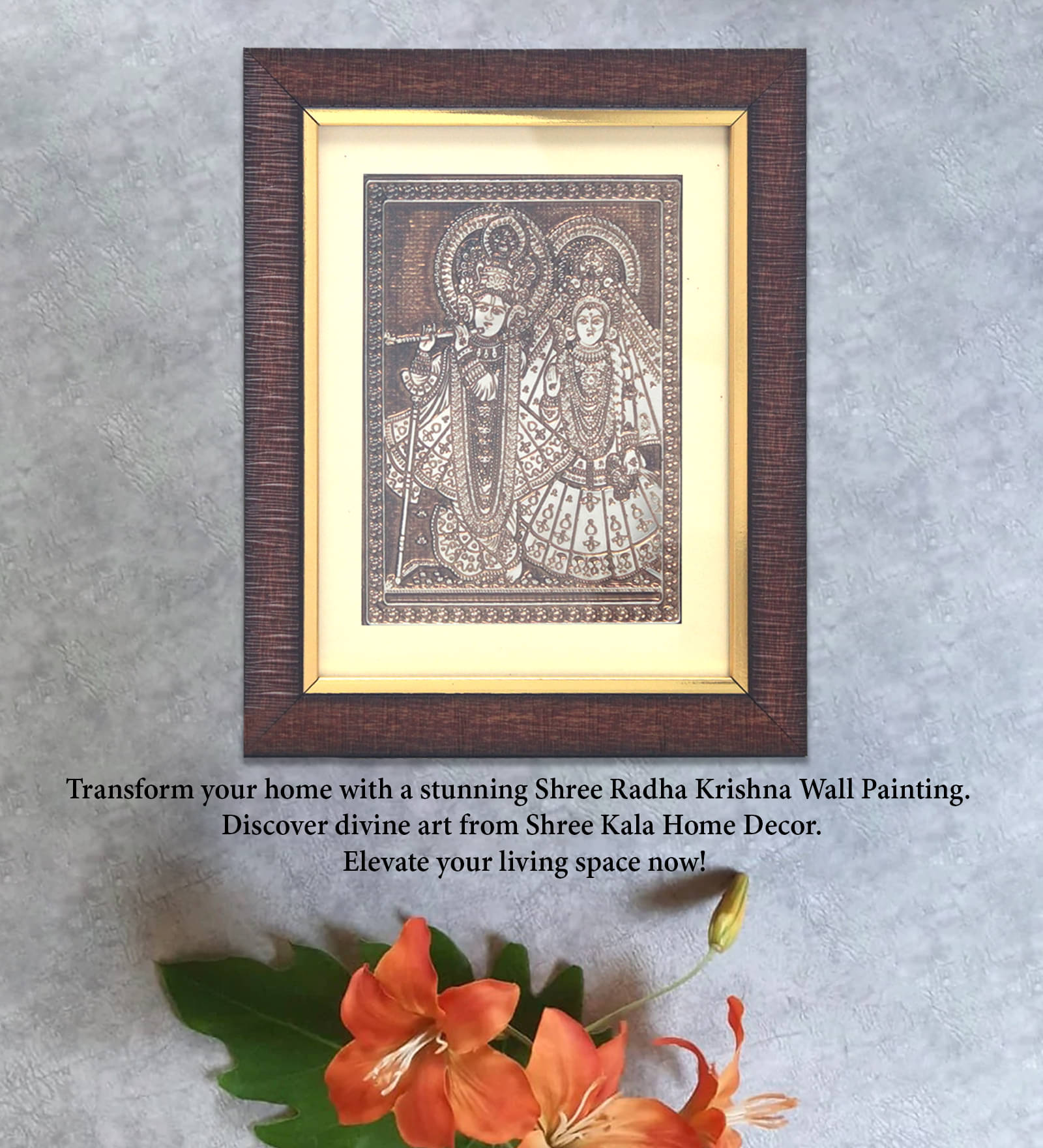     			SHREE KALA HOME DECOR Religious Painting With Frame