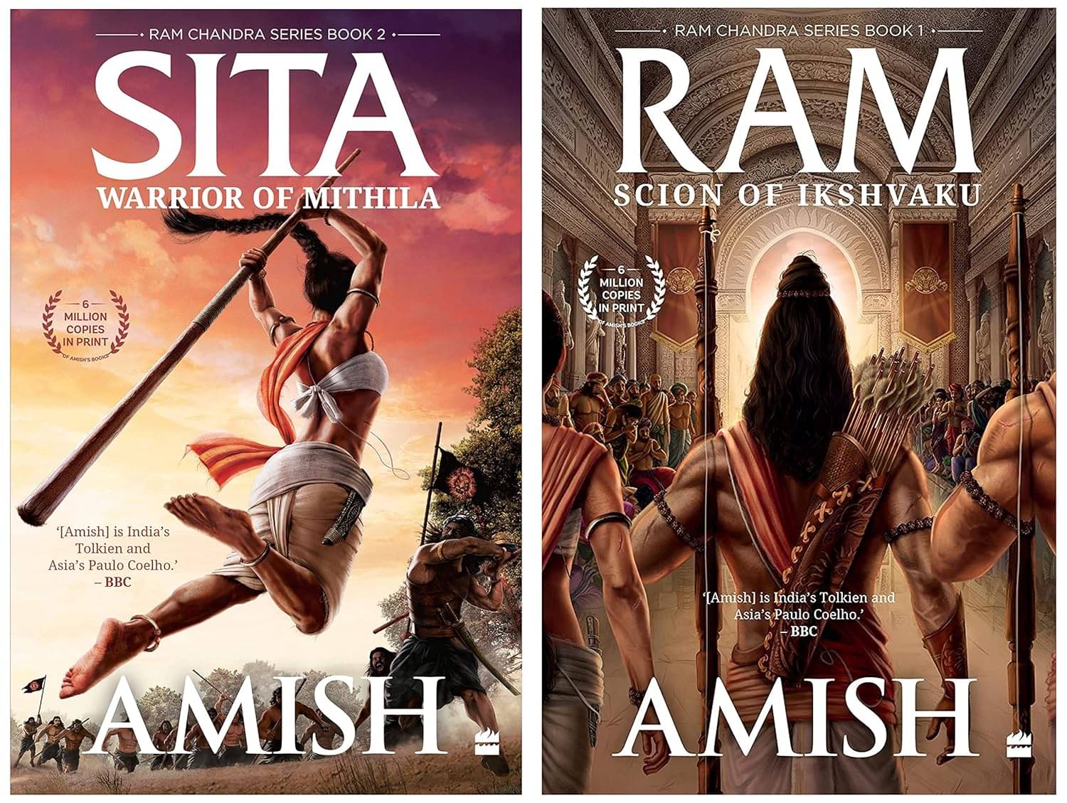 Sita : Warrior of Mithila (Ram Chandra Series Book 2) & Ram - Scion of Ikshvaku (Ram Chandra Series Book 1)     			Sita : Warrior of Mithila (Ram Chandra Series Book 2) & Ram - Scion of Ikshvaku (Ram Chandra Series Book 1)