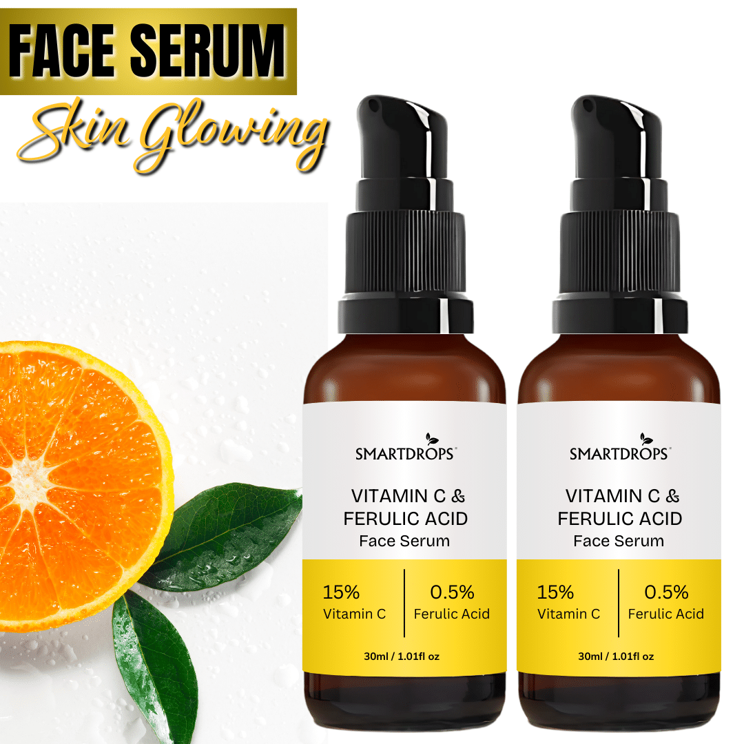 Smartdrops Face Serum Vitamin C Uneven Skin Toning For All Skin Type ( Pack of 2 ) Smartdrops Face Serum Vitamin C Uneven Skin Toning For All Skin Type ( Pack of 2 )