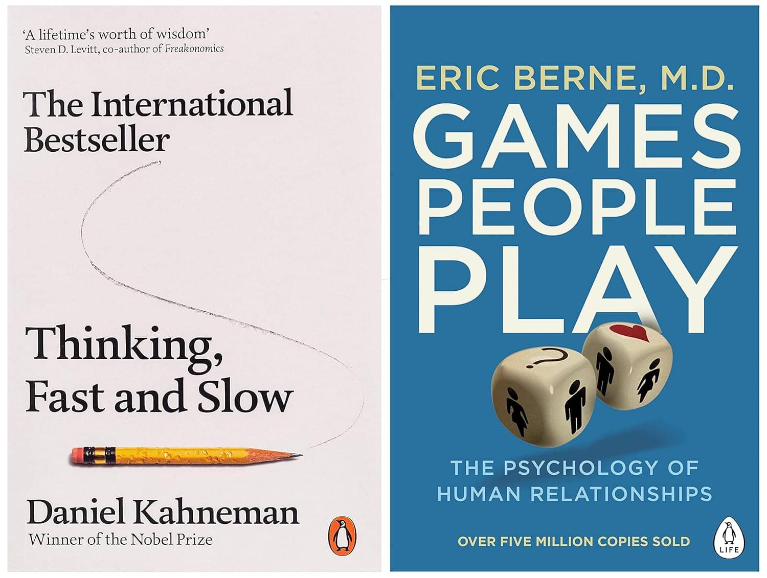 THINKING FAST AND SLOW & Games People Play By Kahneman, Daniel & Berne Erie THINKING FAST AND SLOW & Games People Play By Kahneman, Daniel & Berne Erie