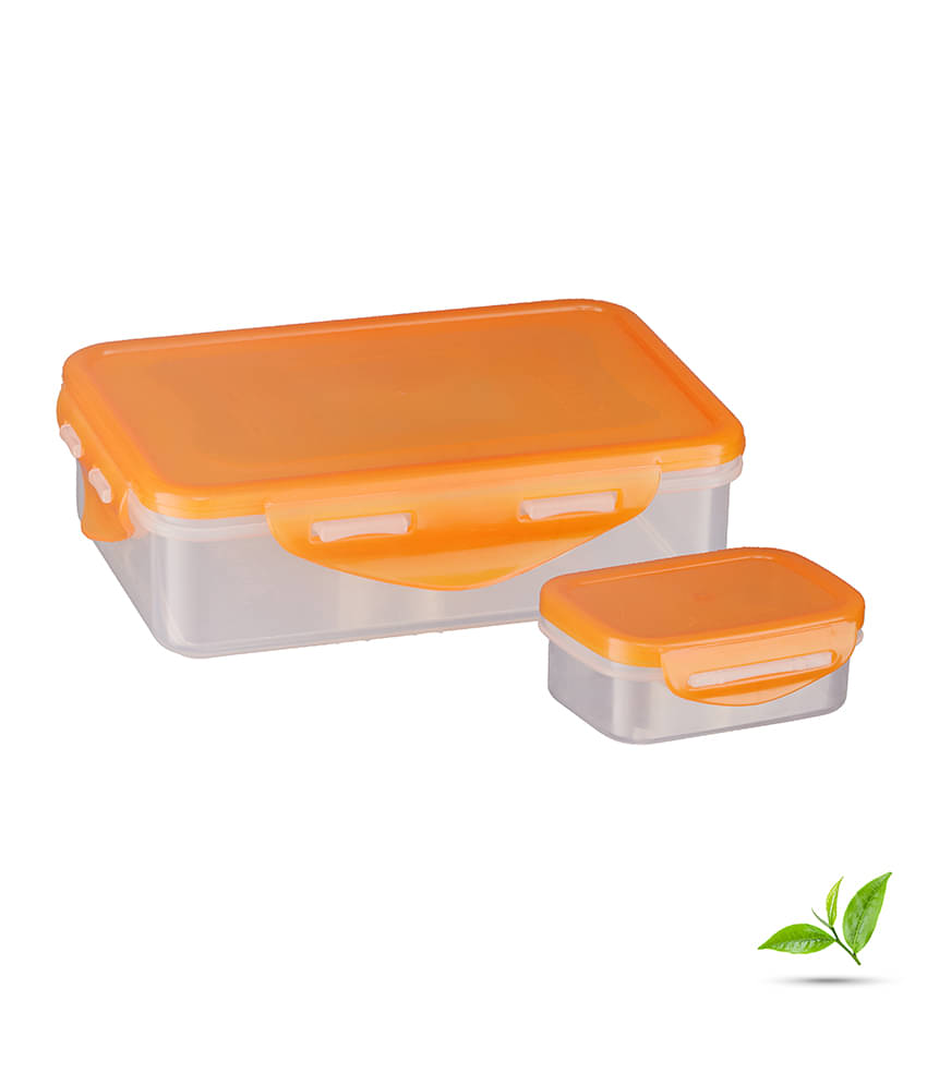     			Trueware School mate Plastic School Lunch Boxes 2 - Container ( Pack of 1 )