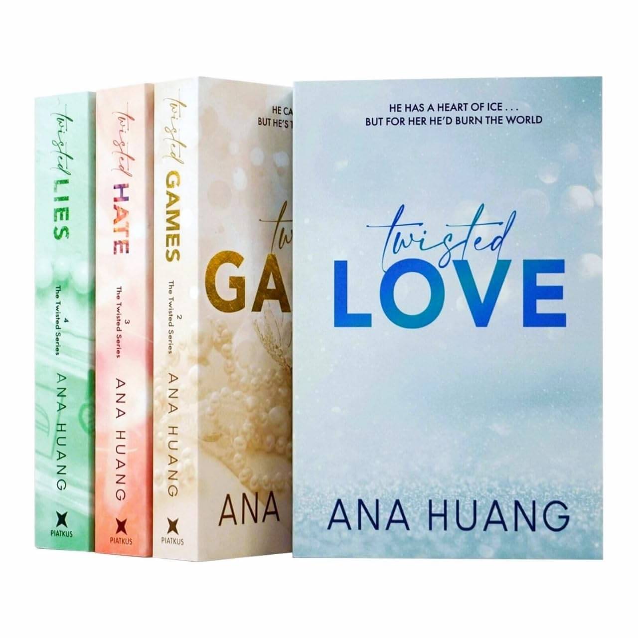     			Twisted Series Box Set of 4 ( Twisted Love + Twisted Games + Twisted Hate + Twisted Lies ) By Ana Huang