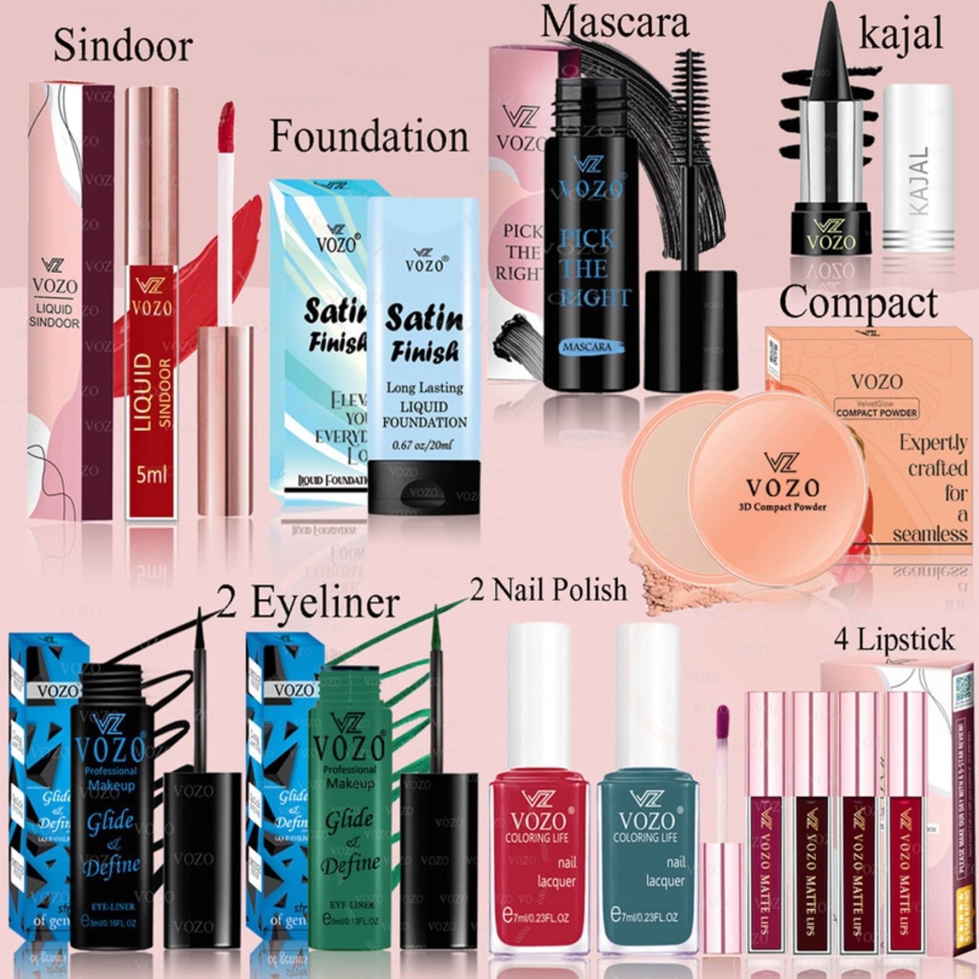 VOZO Makeup Kit ( 13 )