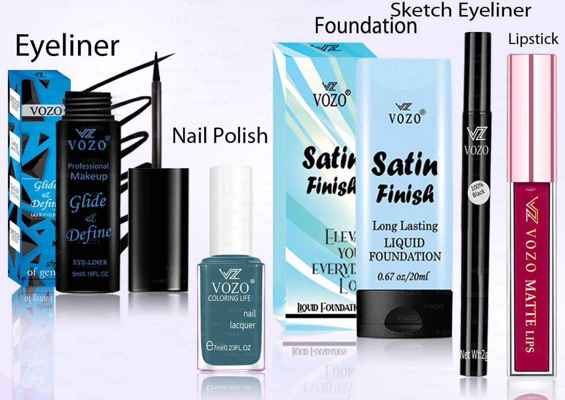     			VOZO Makeup Kit ( Professional Cosmetic Kit with Ultra-Pigmented Set-203 )