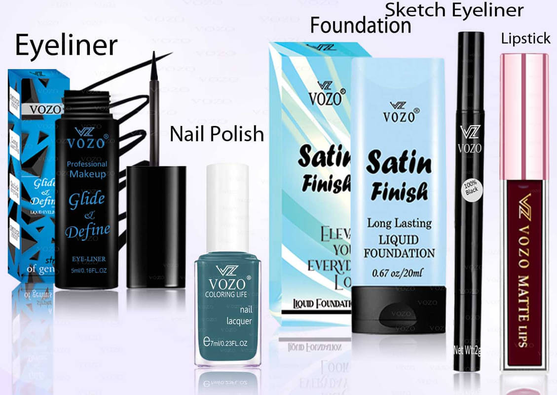     			VOZO Makeup Kit ( Professional Cosmetic Kit with Ultra-Pigmented Set-195 )