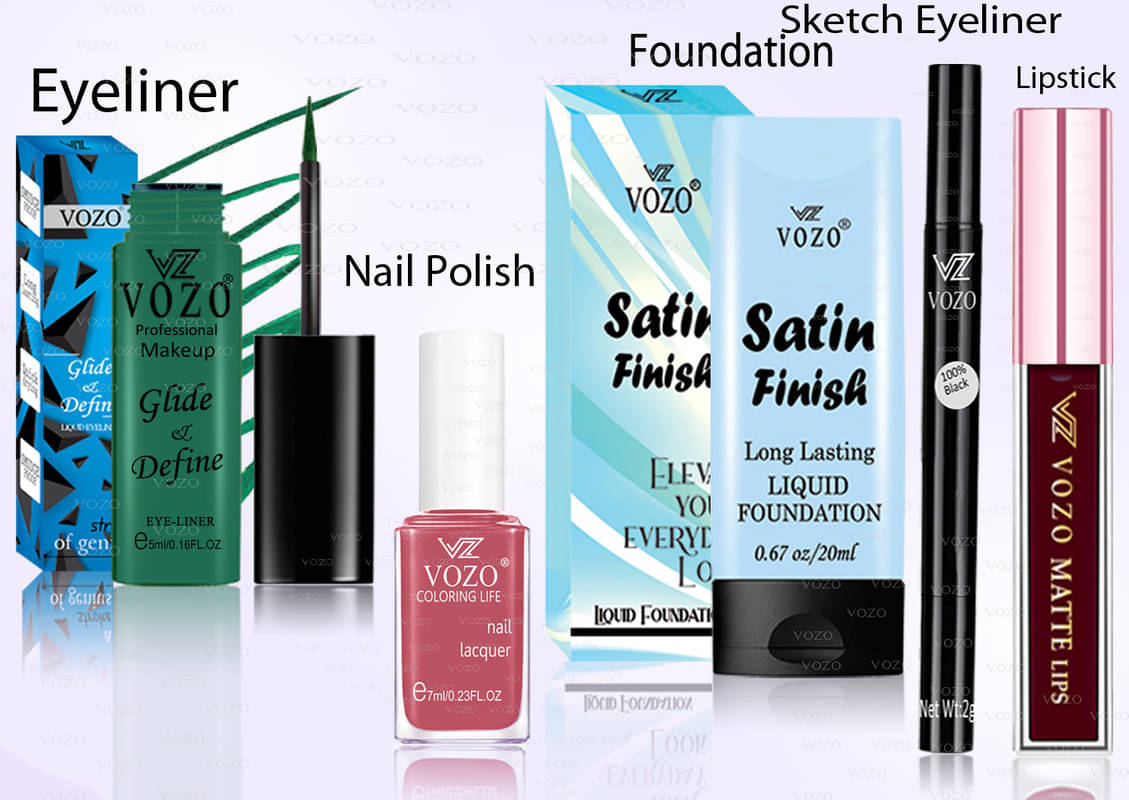 VOZO Makeup Kit ( Professional Cosmetic Kit with Ultra-Pigmented Set-102 )     			VOZO Makeup Kit ( Professional Cosmetic Kit with Ultra-Pigmented Set-102 )