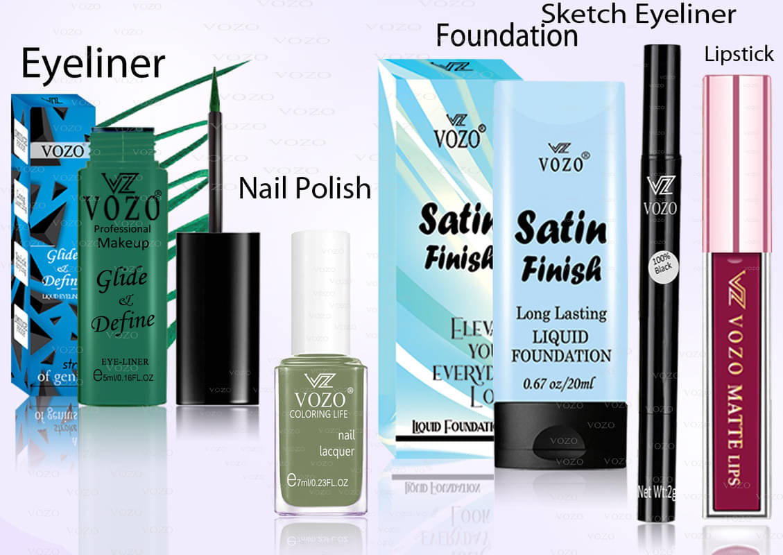     			VOZO Makeup Kit ( Professional Cosmetic Kit with Ultra-Pigmented Set-350 )