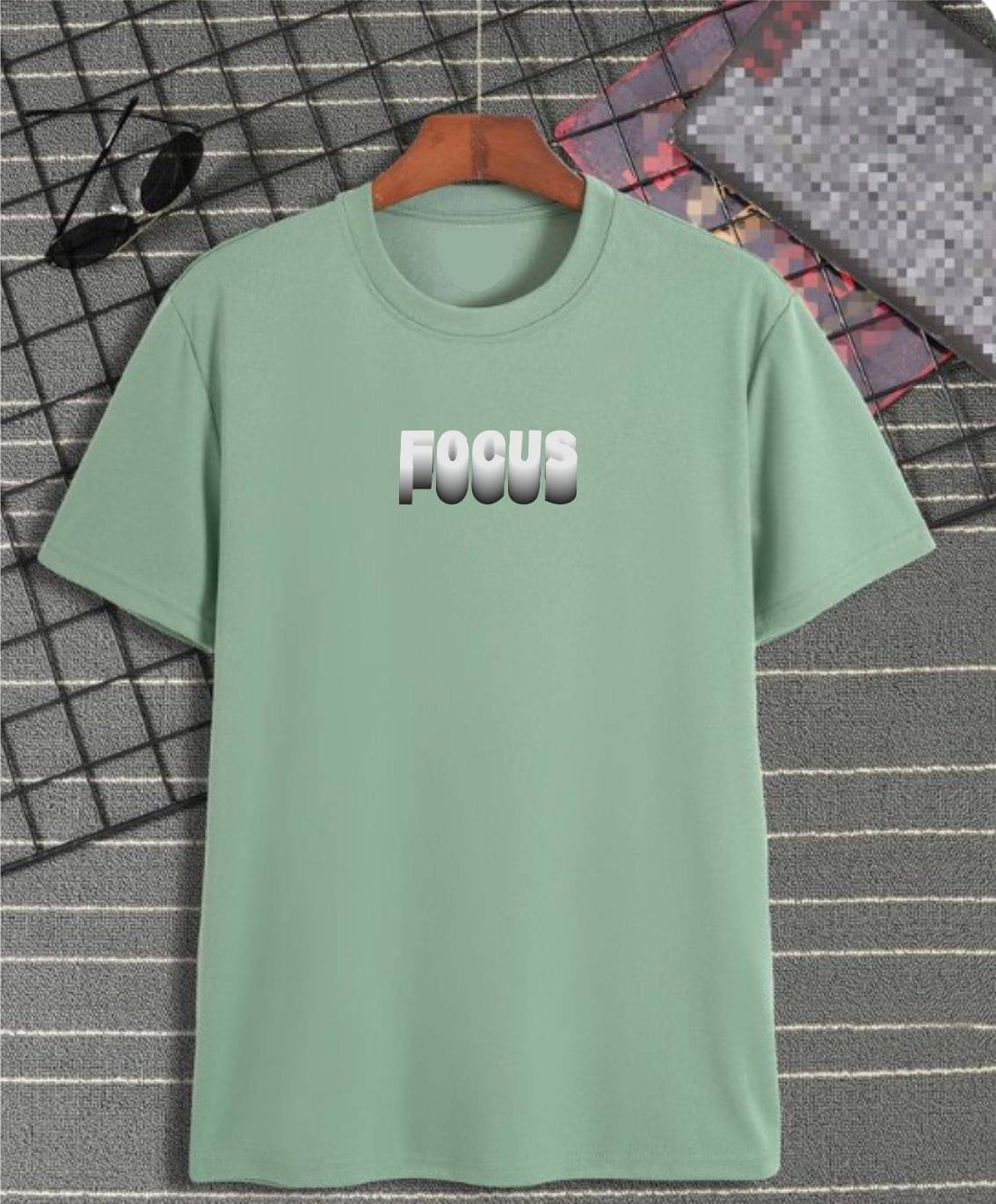     			ekadravin Cotton Oversized Fit Printed Half Sleeves Men's Round T-Shirt - Green ( Pack of 1 )