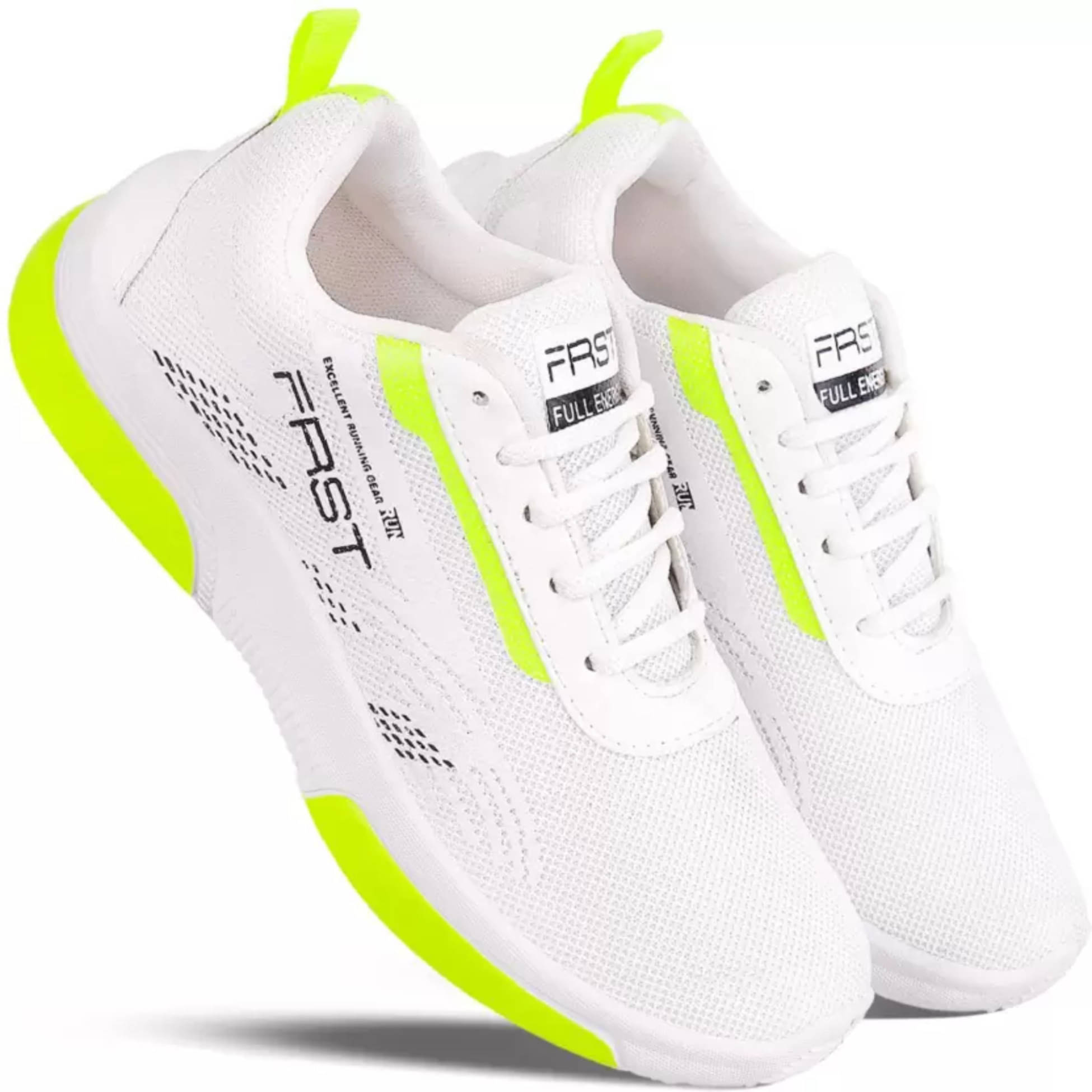     			hotstyle FIRST  White Men's Sneakers
