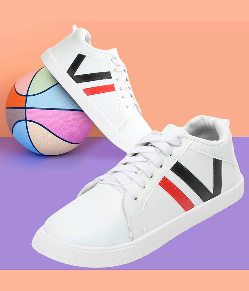 hotstyle IV White Men's Sneakers - Casual Shoes | Buy online on ZillyBuy