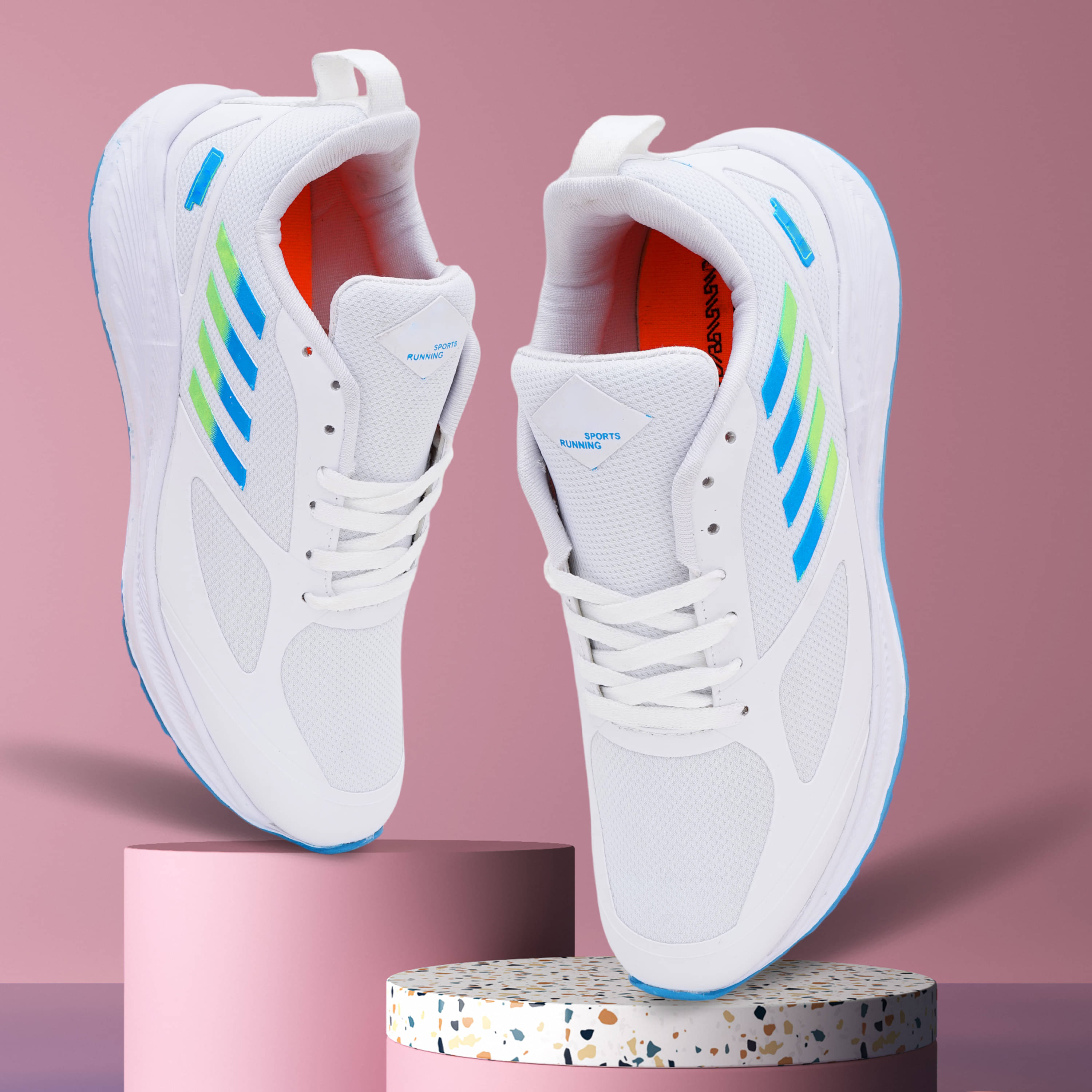    			hotstyle TPU White Men's Sneakers