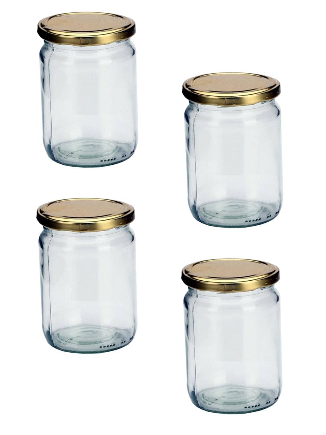 AFAST Multipurpose Jar Glass Transparent Food Container ( Set Of 4 ) AFAST Multipurpose Jar Glass Transparent Food Container ( Set Of 4 )