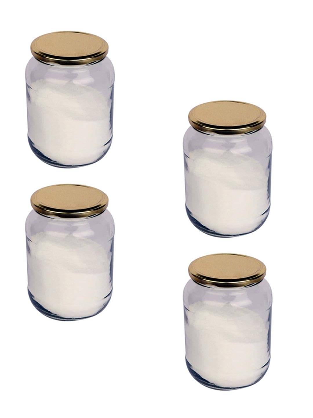 AFAST Multipurpose Jar Glass Transparent Food Container ( Set Of 4 )     			AFAST Multipurpose Jar Glass Transparent Food Container ( Set Of 4 )