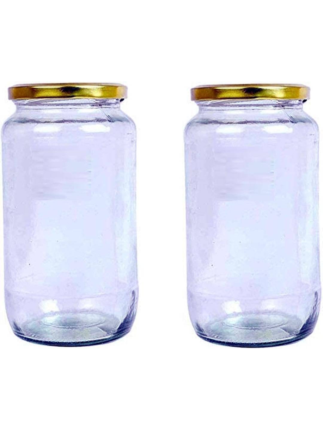 AFAST Multipurpose Jar Glass Transparent Food Container ( Set Of 2 ) AFAST Multipurpose Jar Glass Transparent Food Container ( Set Of 2 )