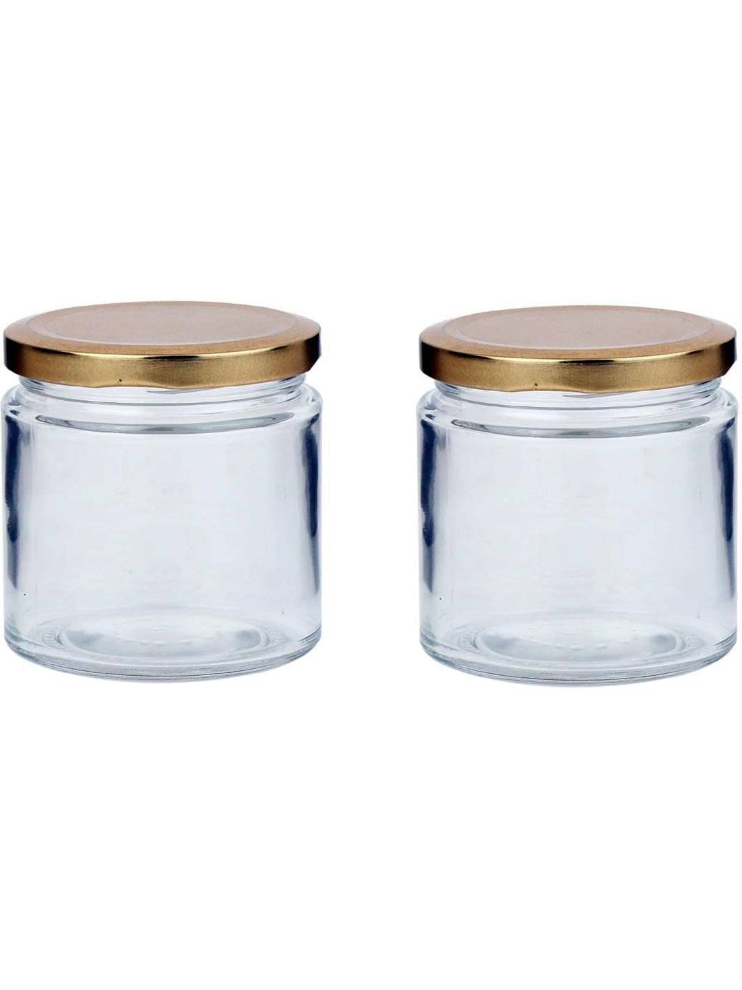 AFAST Multipurpose Jar Glass Transparent Food Container ( Set Of 2 ) AFAST Multipurpose Jar Glass Transparent Food Container ( Set Of 2 )