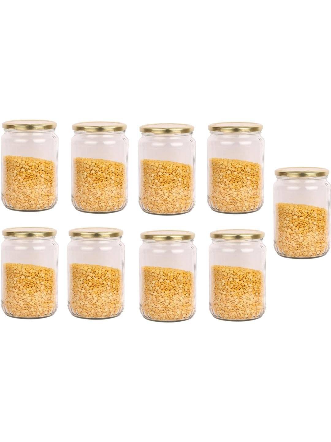     			AFAST food container  Glass Transparent Multi-Purpose Container ( Set of 9 )