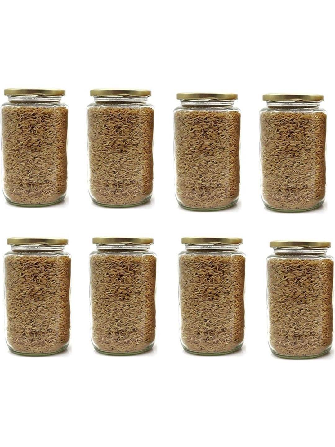     			AFAST food container  Glass Transparent Food Container ( Set of 8 )