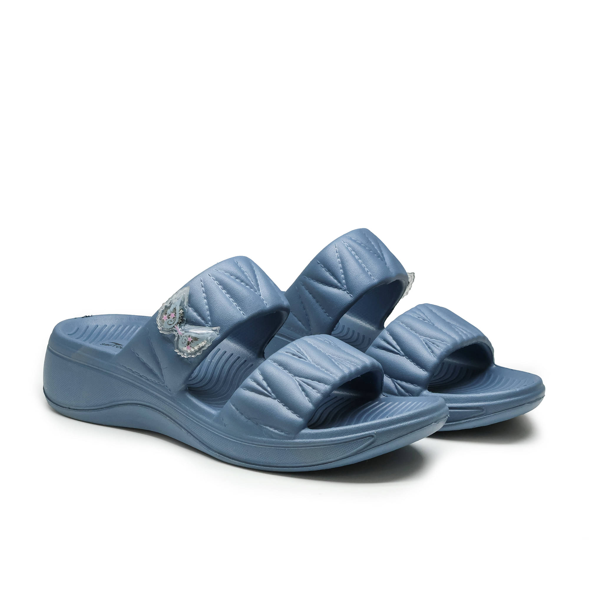     			ASIAN Blue Women's Slide Flip Flop