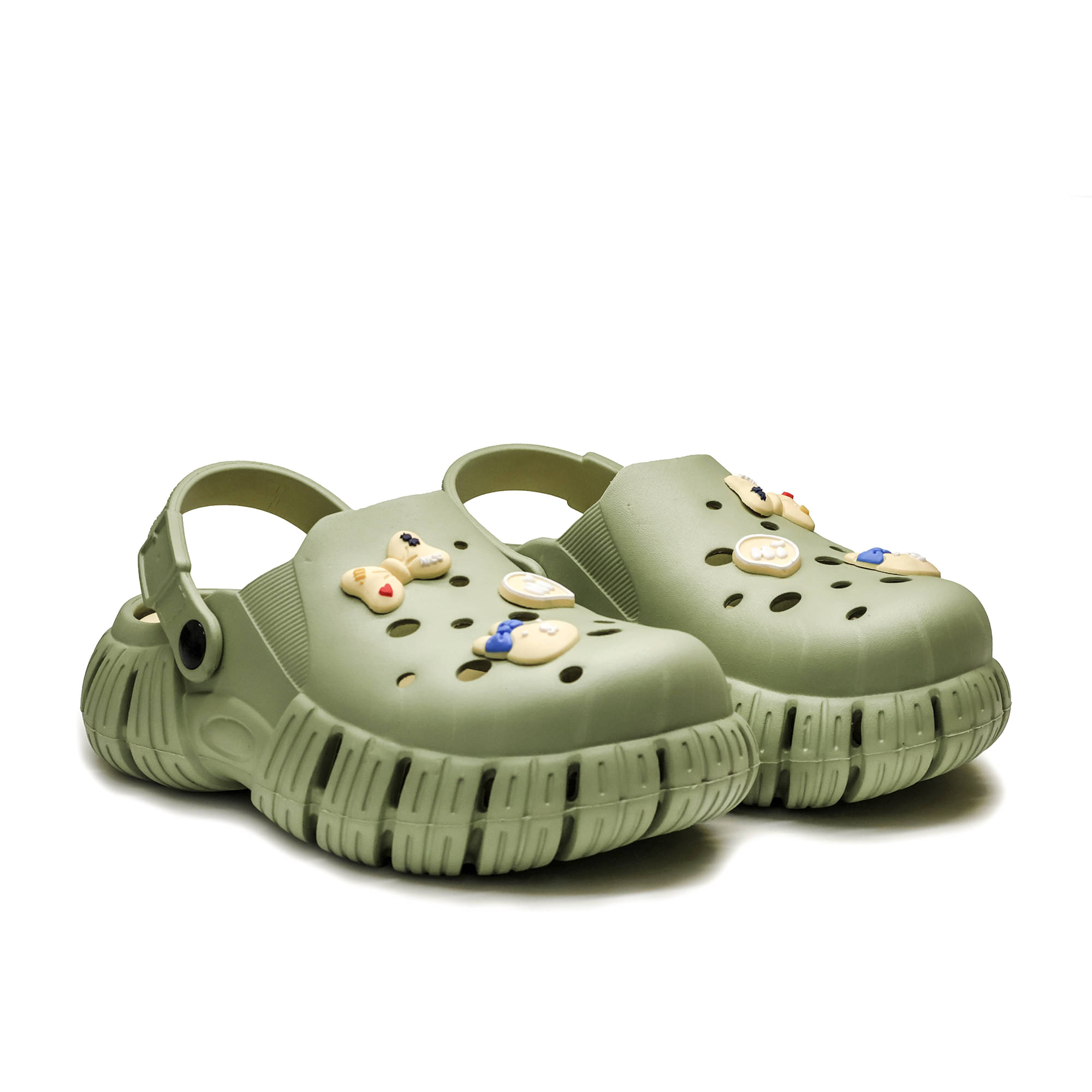     			ASIAN Green Women's Clogs