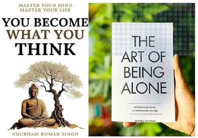     			YOU BECOME WHAT YOU THINK & THE ART OF BEING ALON By SHUBHAM, RENUKA