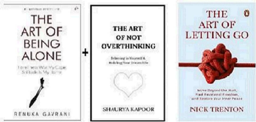     			Art Being Alone, Art Overthinking & Art Letting Go By Renuka gavrani ,Shaurya Kapoor &  Nick Trenton ​