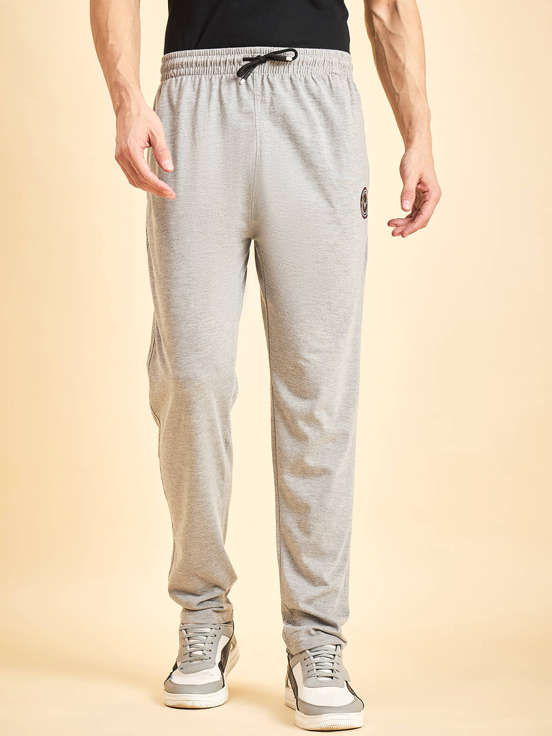 BRONATION Grey Cotton Blend Men's Trackpants ( Pack of 1 )     			BRONATION Grey Cotton Blend Men's Trackpants ( Pack of 1 )