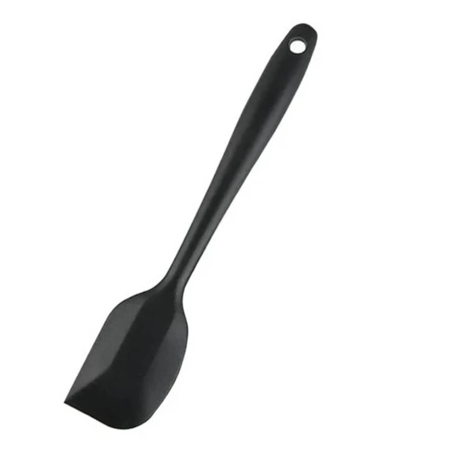 Baskety Silicone Spatula with Stainless Steel Core Mixing Spatula ( Pack of 1, Black) Baskety Silicone Spatula with Stainless Steel Core Mixing Spatula ( Pack of 1, Black)