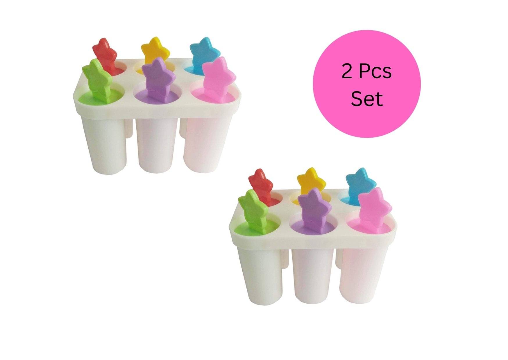     			CrossPan ICEMOULD/POPSICLES White 2 Pcs