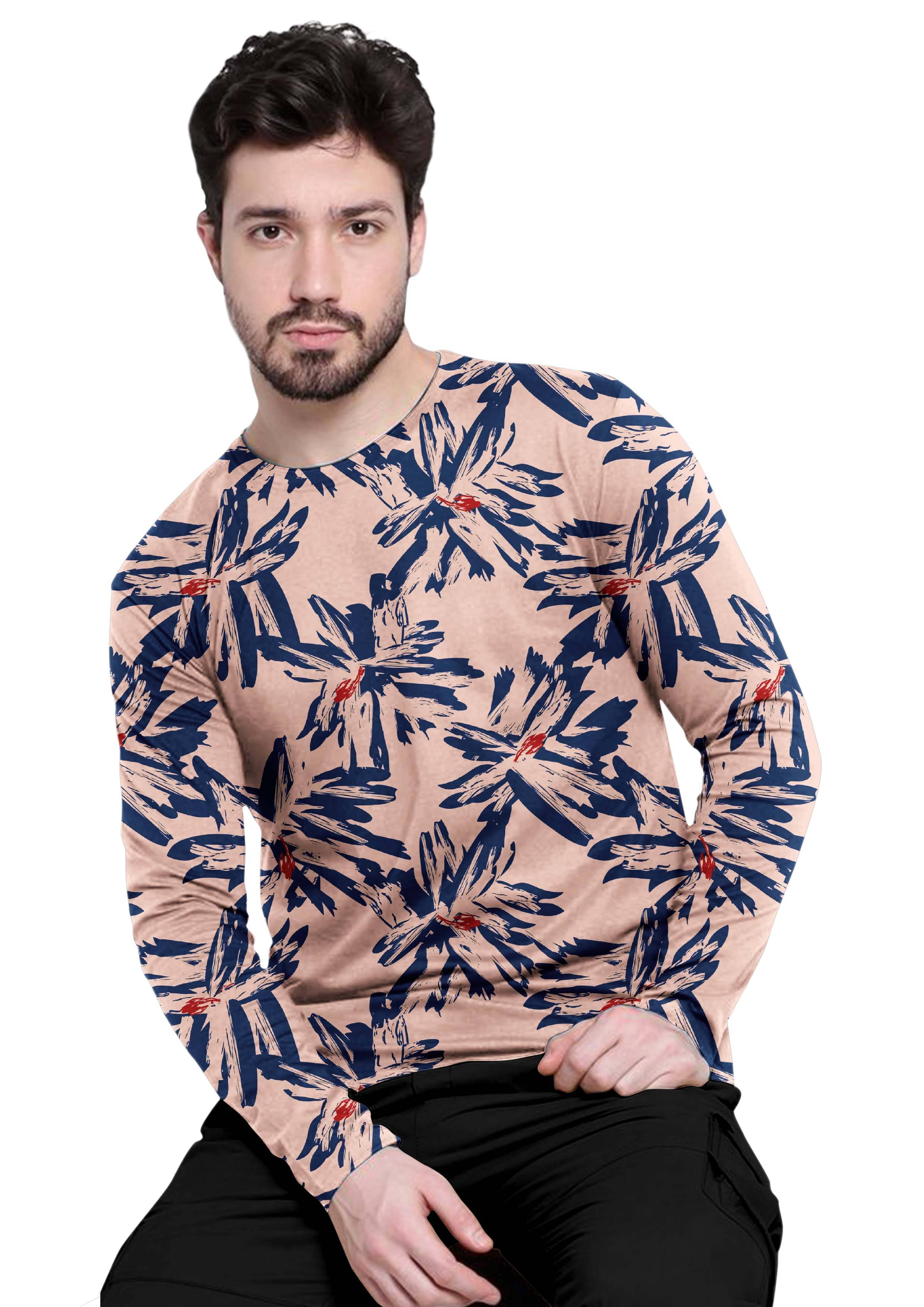 FTX Polyester Regular Fit Printed Full Sleeves Men's Round T-Shirt - Pink ( Pack of 1 ) FTX Polyester Regular Fit Printed Full Sleeves Men's Round T-Shirt - Pink ( Pack of 1 )