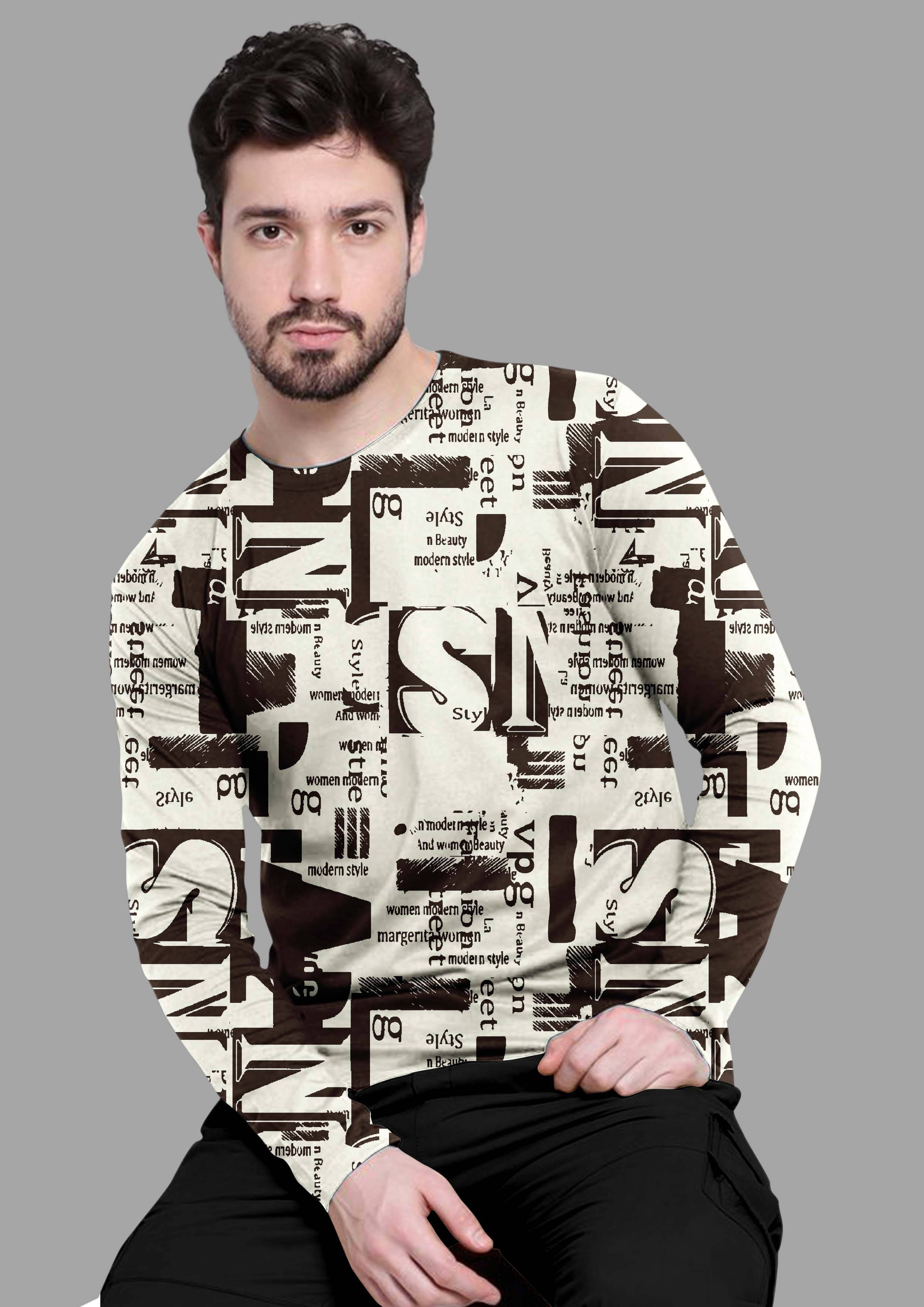 FTX Polyester Regular Fit Printed Full Sleeves Men's Round T-Shirt - Multicolor ( Pack of 1 ) FTX Polyester Regular Fit Printed Full Sleeves Men's Round T-Shirt - Multicolor ( Pack of 1 )